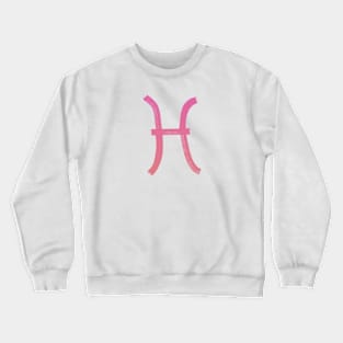 Pink Pisces Gradient Crewneck Sweatshirt